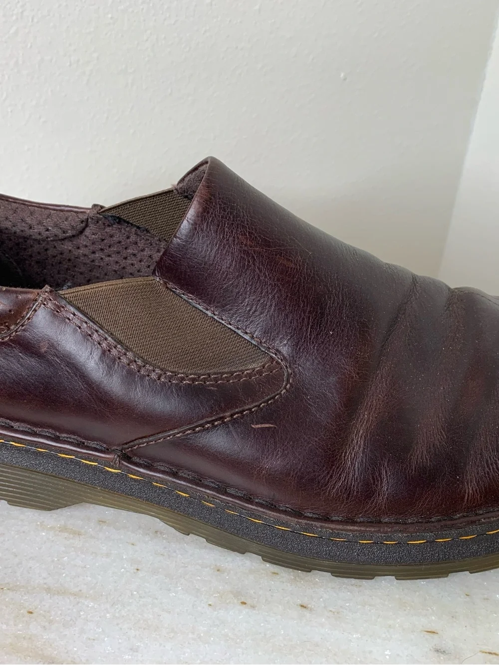 Dr. Martens loafer leather sz 12 men’s Brown “Orson” slip on